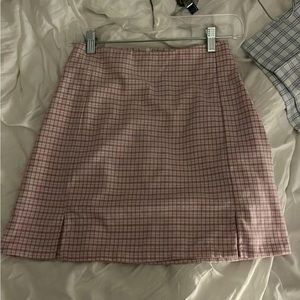 Brandy Melville plaid skirt